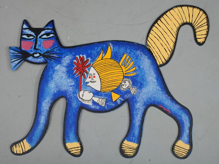 Beverloo Corneille, BLÅ KATT.