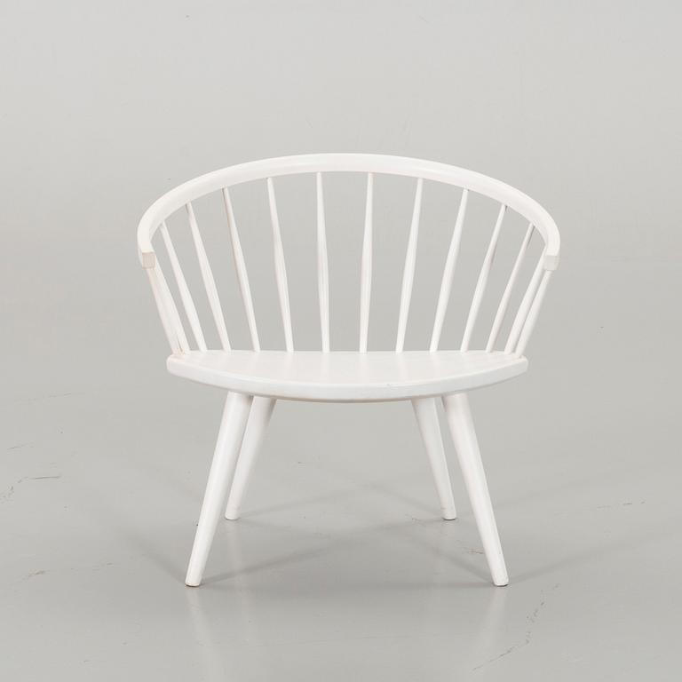 An Yngve Ekström "Arka" lounge chair, designed 1955, Stolab Sweden.