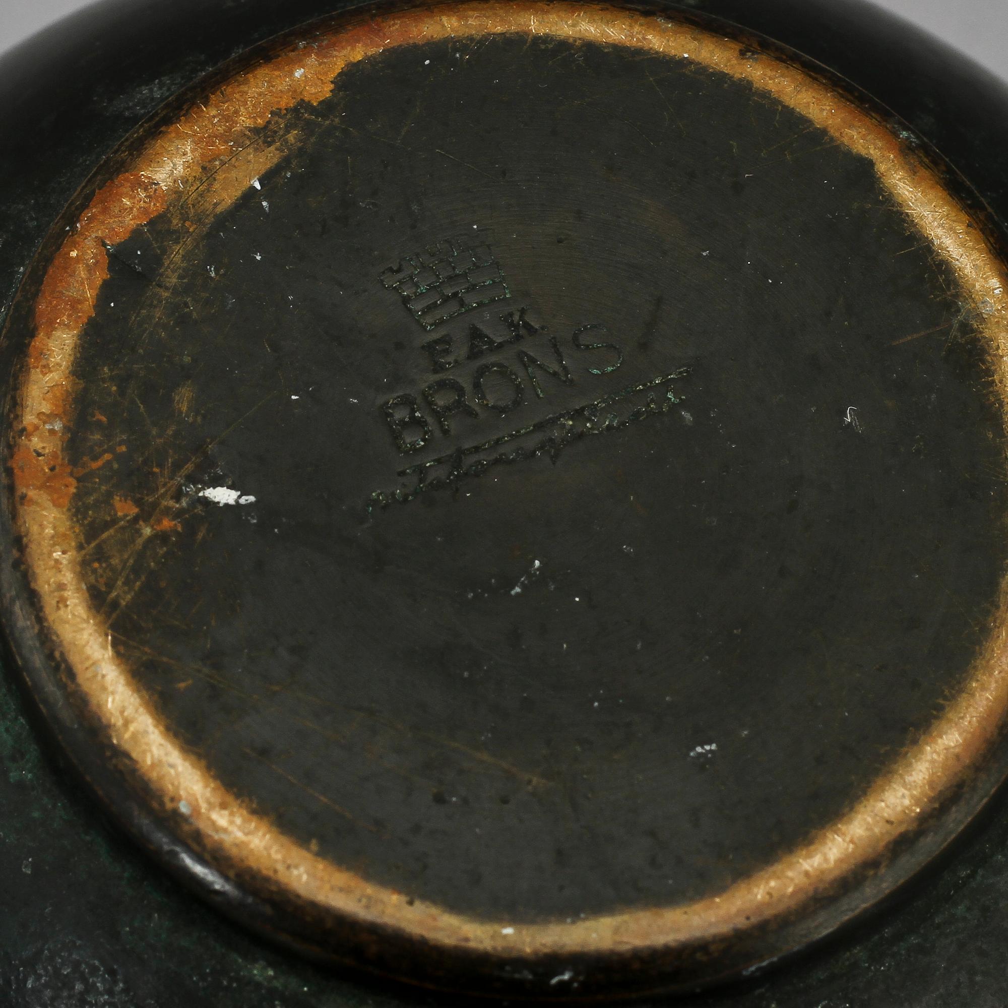 VAS, Nils Fougstedt, brons, sign.