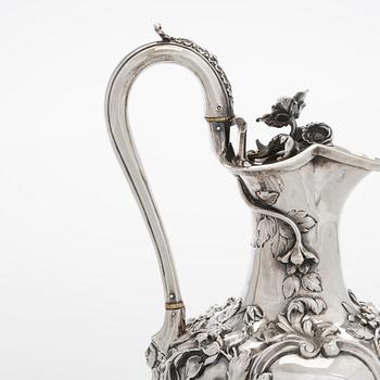 Charles Reily & George Storer, kannu, sterlinghopea, Lontoo 1839.