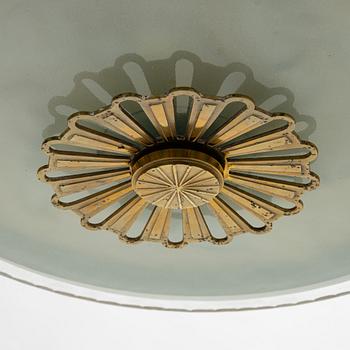 A Swedish Ceiling Lamp, Einar Bäckströms Metallvarufabrik, 1920-1930s.