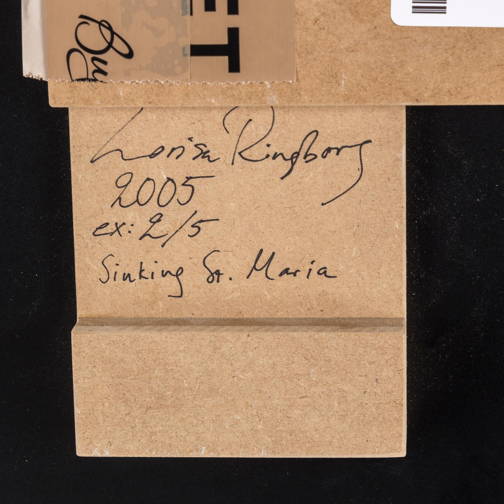 LOVISA RINGBORG, fotografi signerad och numrerad 2/5 a tergo.