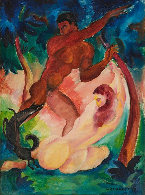 Nils Wedel, Pair in Landscape.