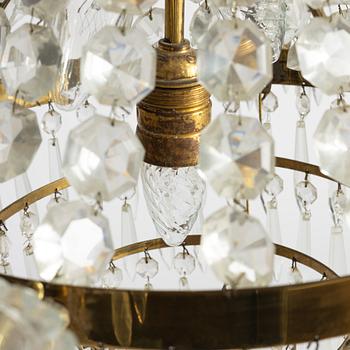 A chandelier, first half of the 20th century.