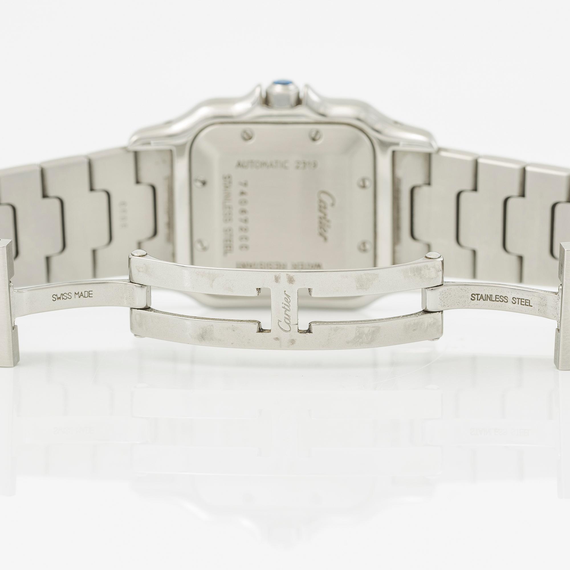 Cartier, Santos Galbée, wristwatch, 29 x 29 (41) mm.