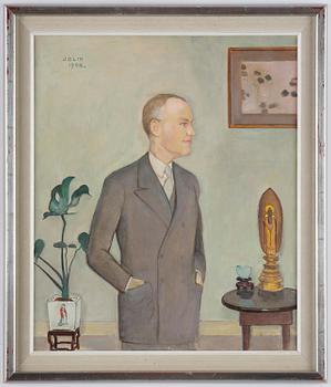 Einar Jolin, Self-portrait.