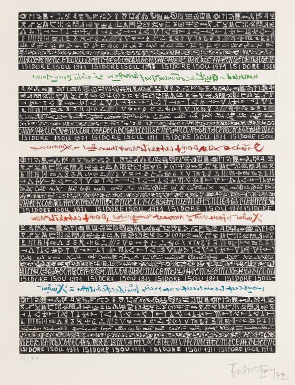 Folder with graphic prints by various artists "Les Hypergraphies".