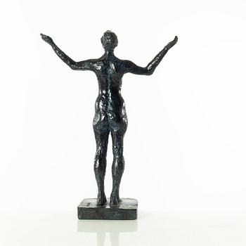 Gudmar Olovson, sculpture. Signed. Numbered. Foundry mark. Bronze, height 47.5 cm, length 35 cm.