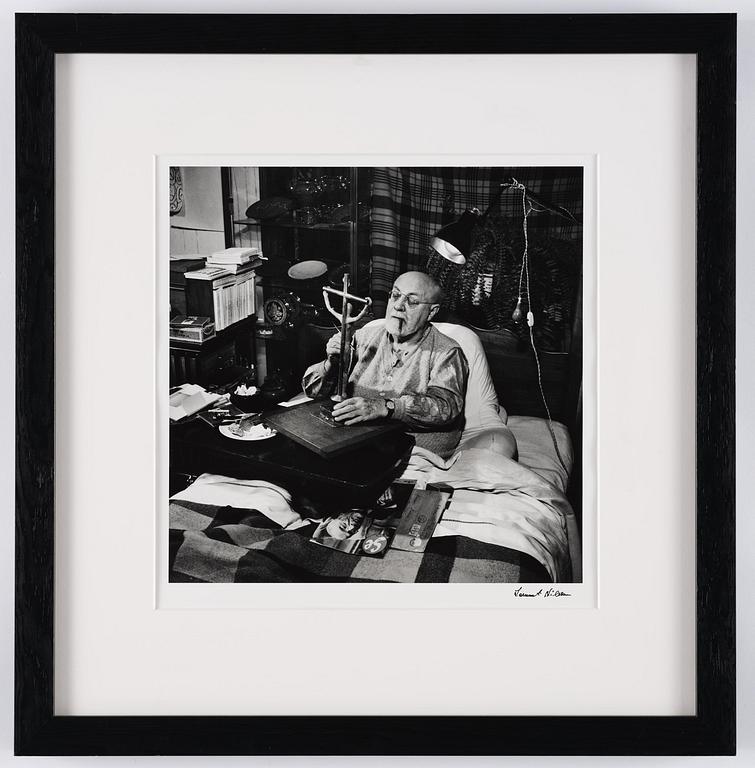 Lennart Nilsson, "Henri Matisse in Nice," 1950.