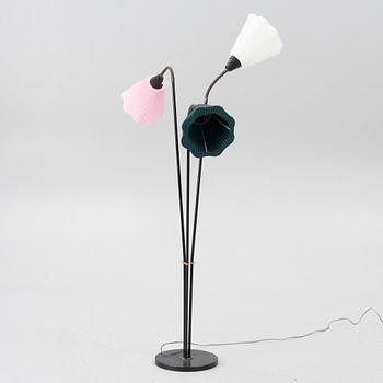 Floor lamp, mid-20th century.