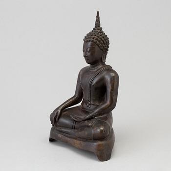 BUDDHA, brons. Thailand, troligen 1800-tal.