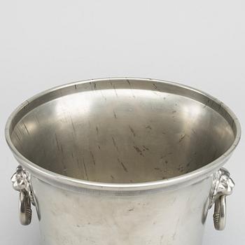 A PEWTER WINE COOLER FROM 1935.