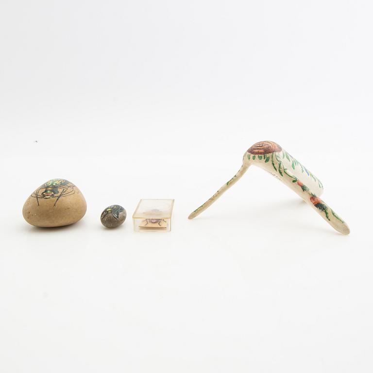 Karl Axel Pehrson, objects, 4 pcs, including "Traba IX" and "Öland".