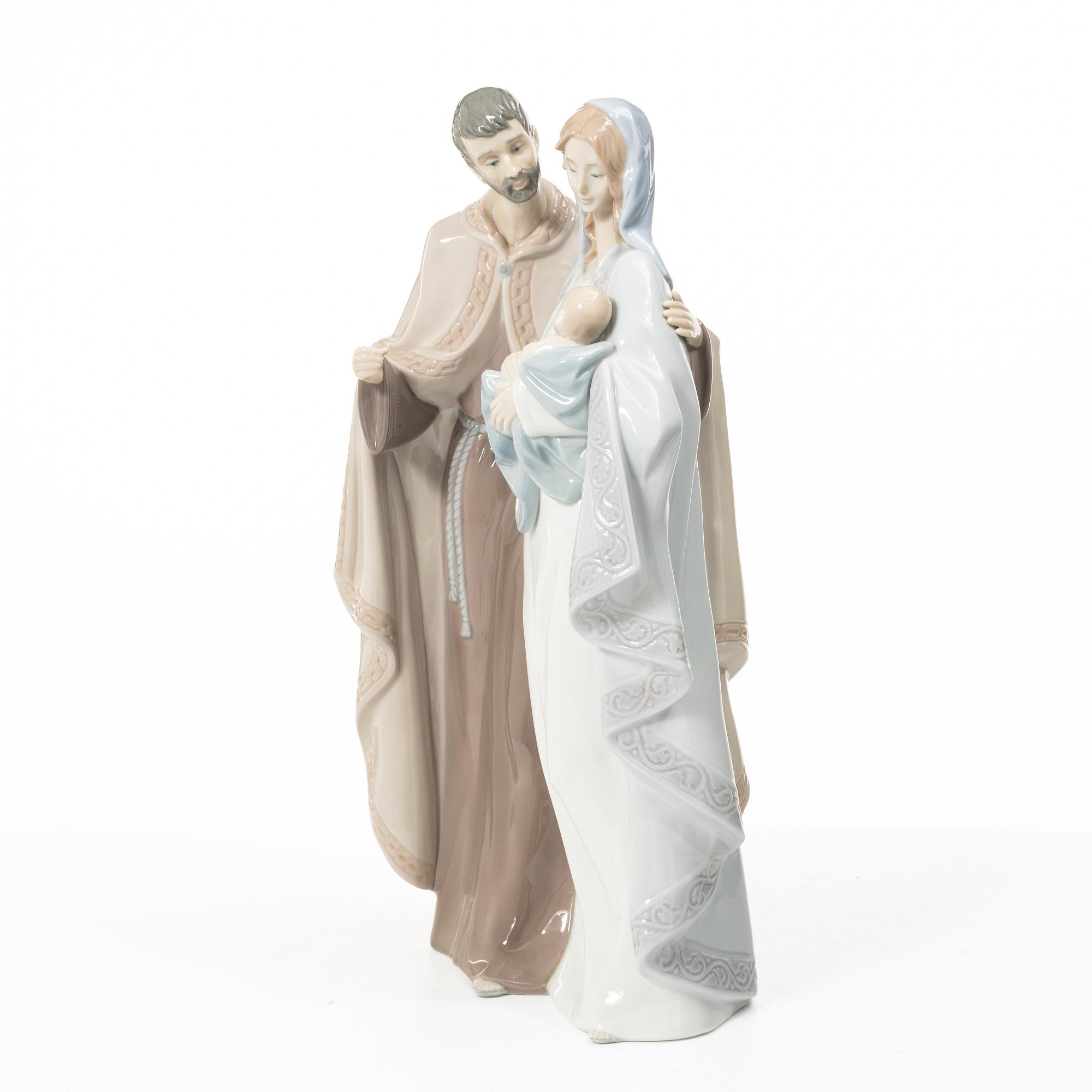 Alfredo Llorens, "Blessed Family", Lladró, Spanien.