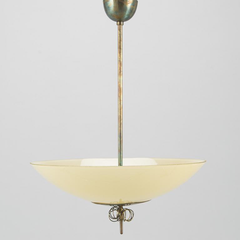 Paavo Tynell, Ceiling lamp for Taito. Made to order 1950.