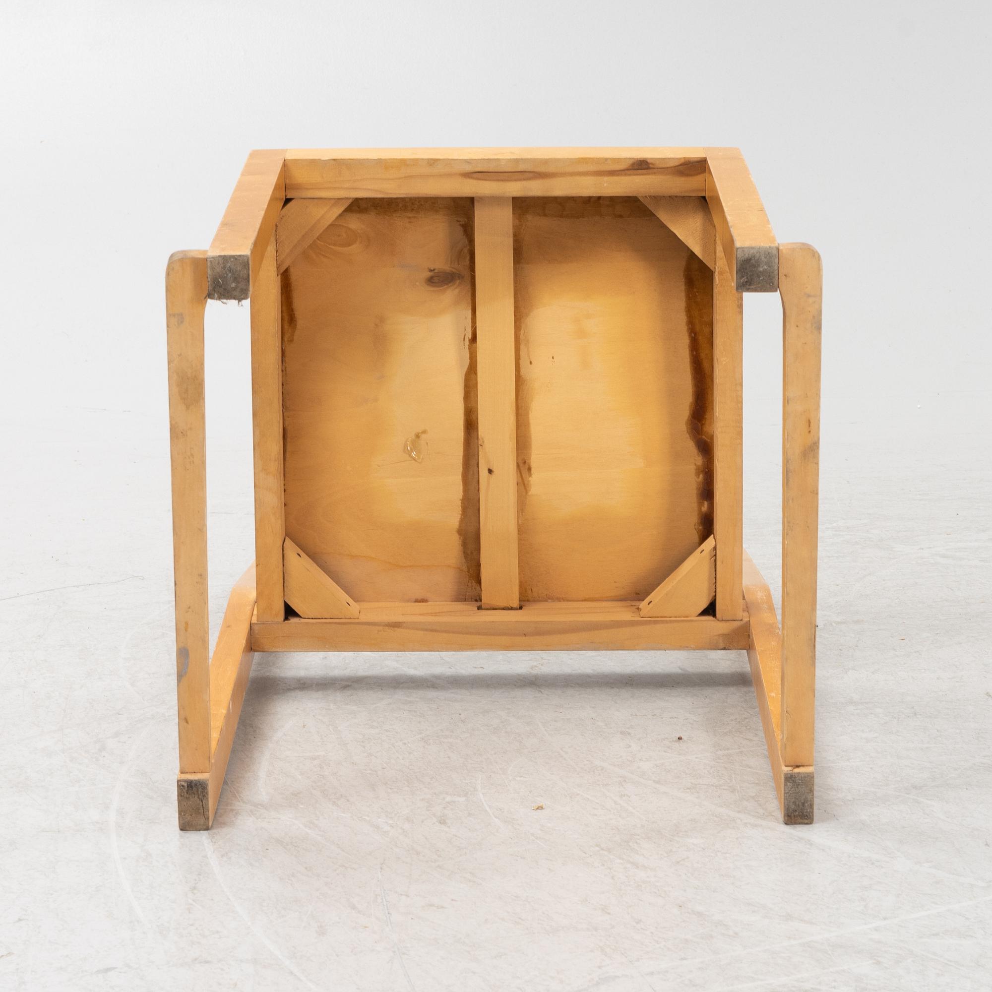 Sven Markelius, a set of seven chairs, mid 20th Century.