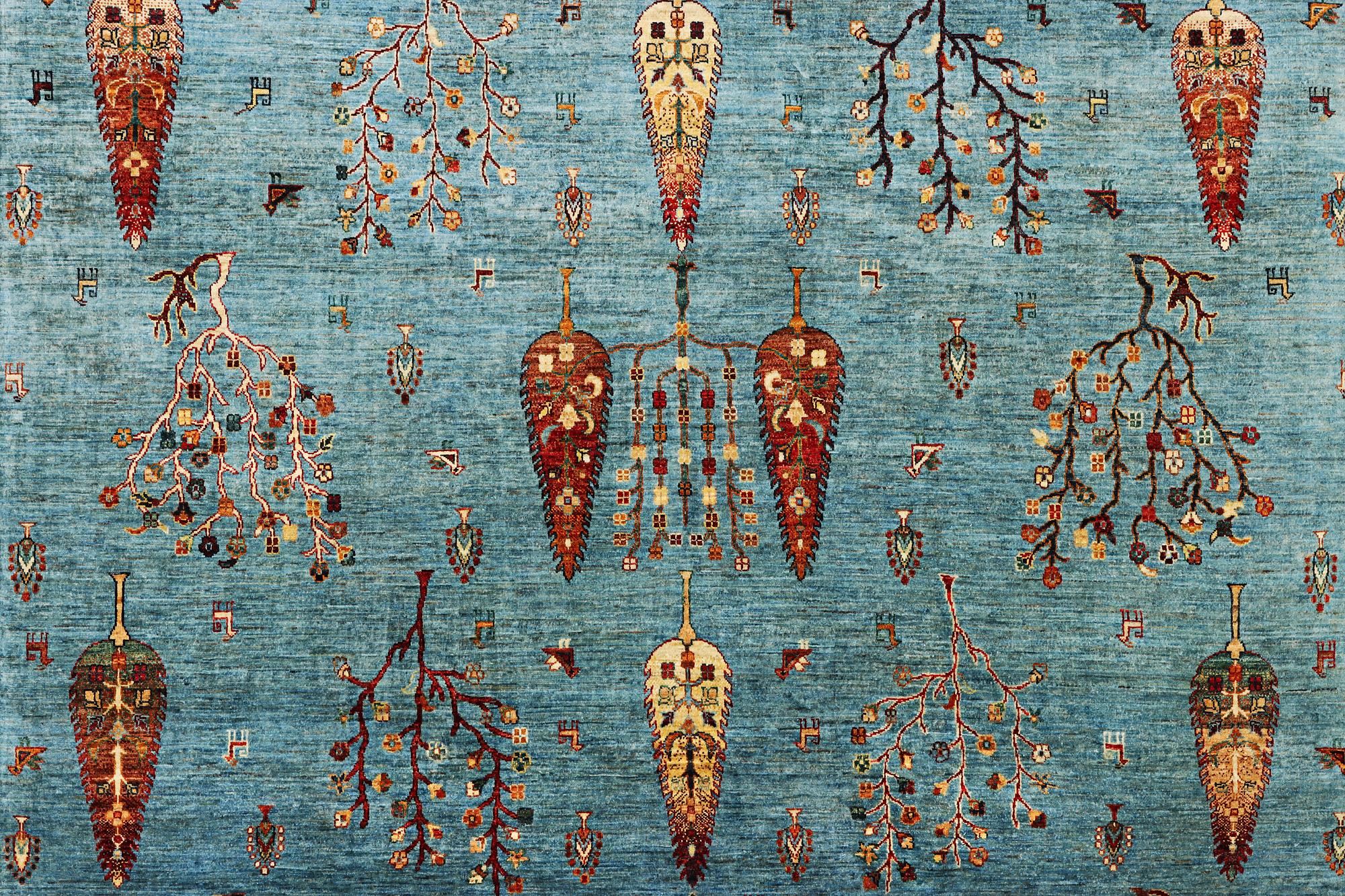 A Khorjin carpet, c. 304 x 255 cm.