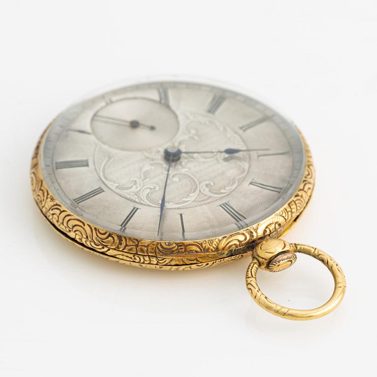 Berthoud & Brothers, Paris, pocket watch, 47 mm.