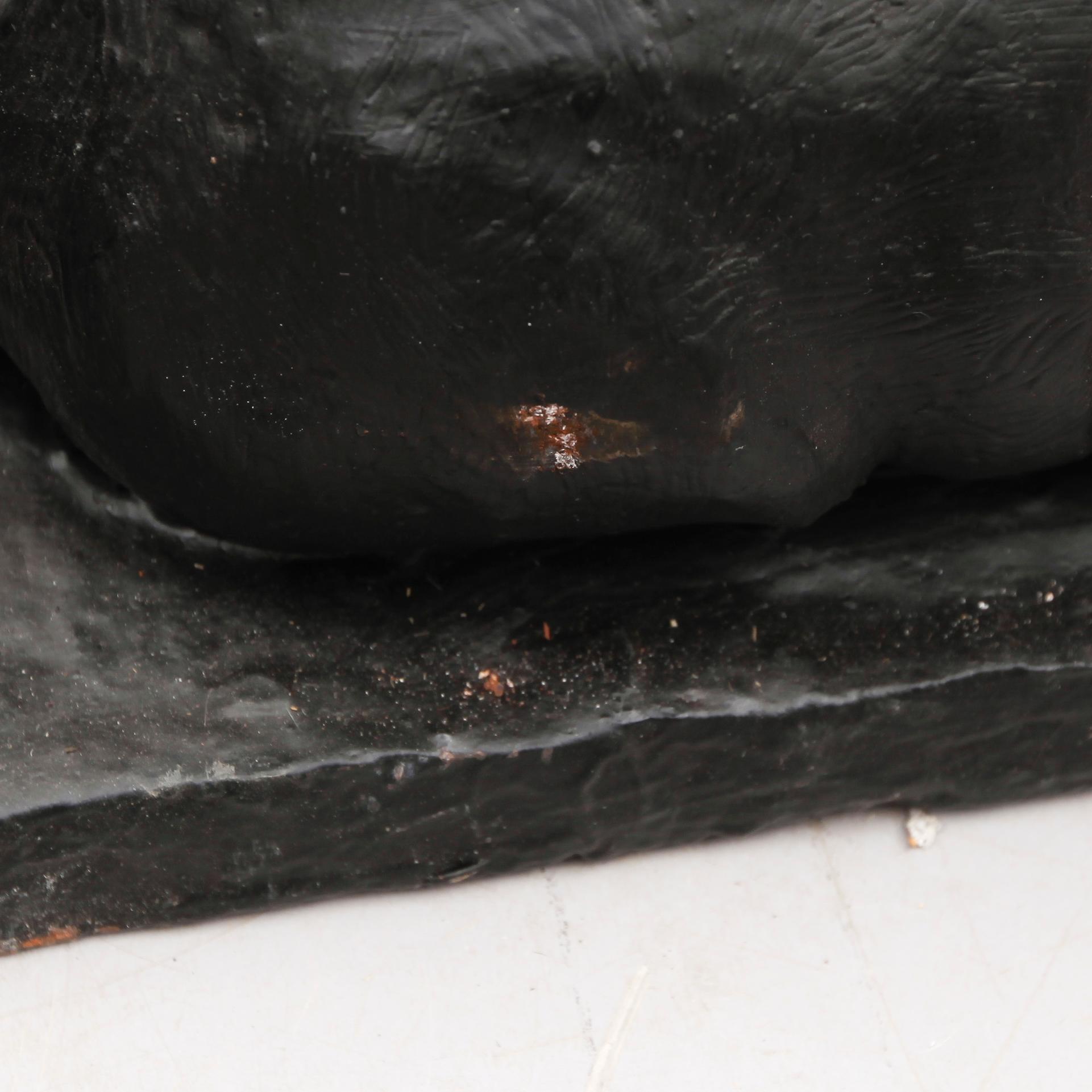 TRÄDGÅRDSSKULPTURER, 1 par, gjutjärn, 1900-/2000-tal.