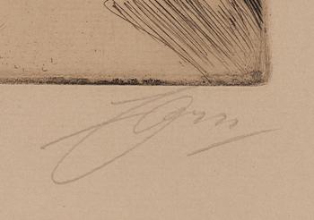 Anders Zorn, "Mrs. Clevland II".