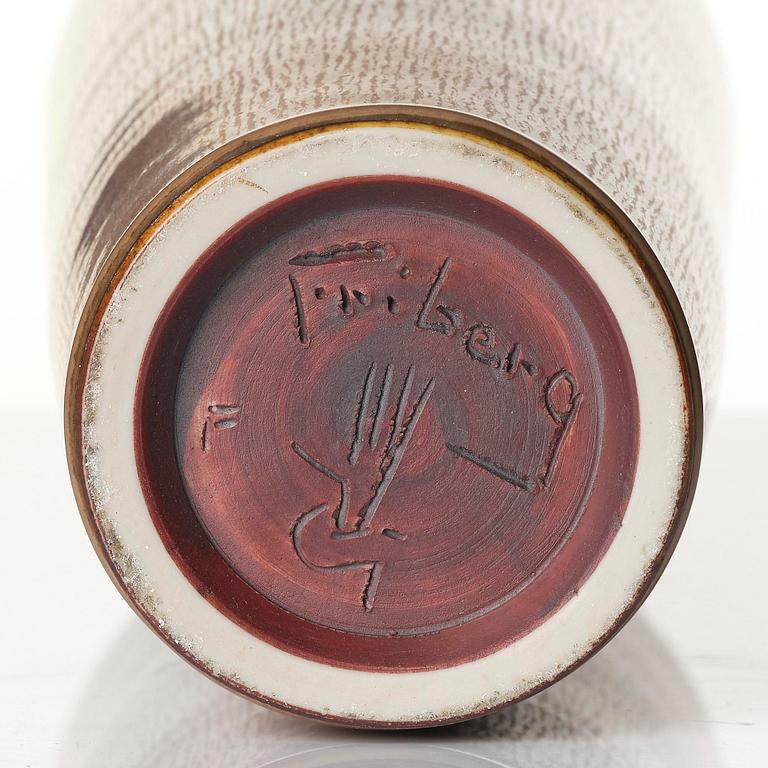 Berndt Friberg, a stoneware vase, Gustavsberg Studio,  1964.