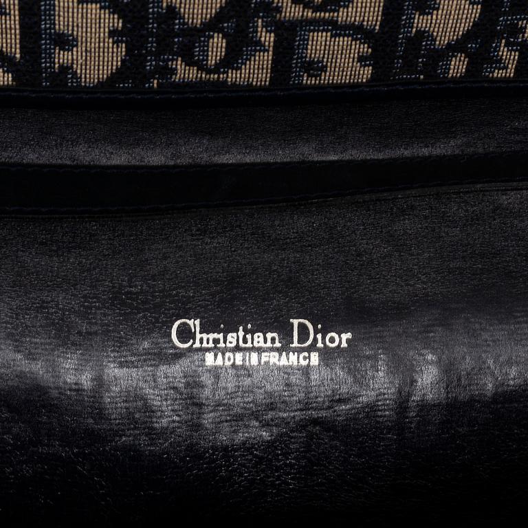 CHRISTIAN DIOR, clutch with chain.