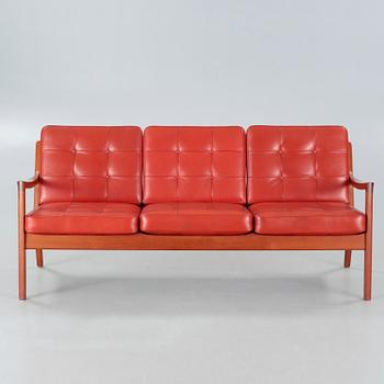 A sofa by Ole Wanscher, model "Senator", for France & Son, third quarter of the 20th century.