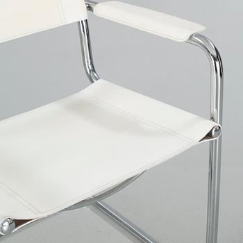 A pair of armchairs, made in the second half of the 20th century.