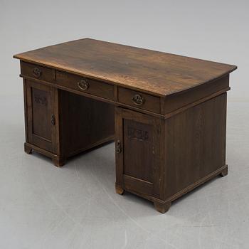 An early 20th century writing desk.
