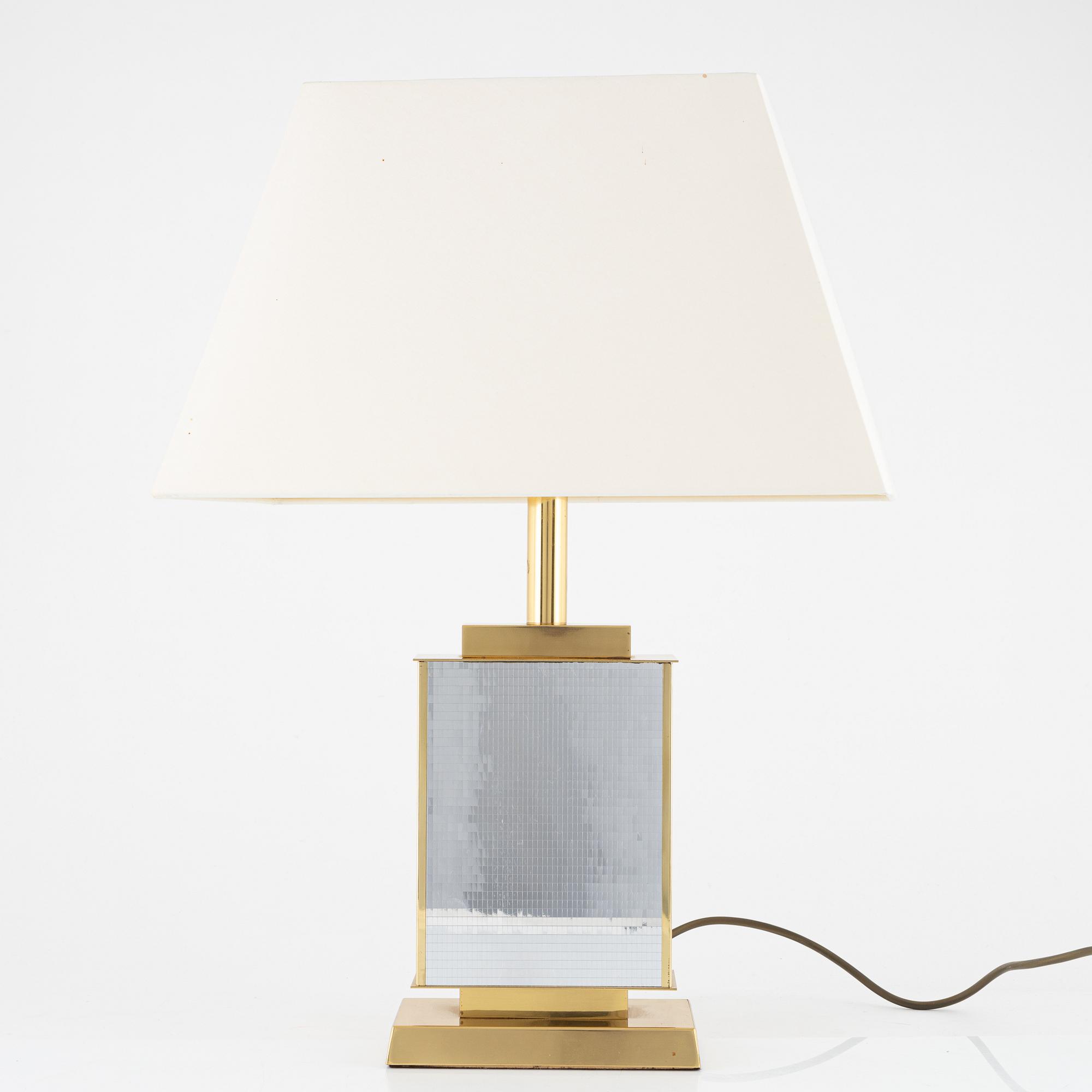 Table lamp, Baulmann Leuchten, Germany, late 20th century.