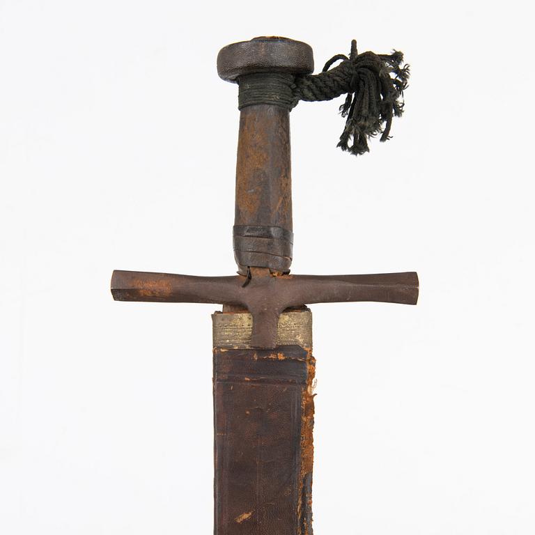 A Sudanese Kaskara sword, 1800/1900s.