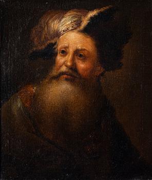 Christian Wilhelm Ernst Dietrich, attributed to, Man in Oriental Dress.