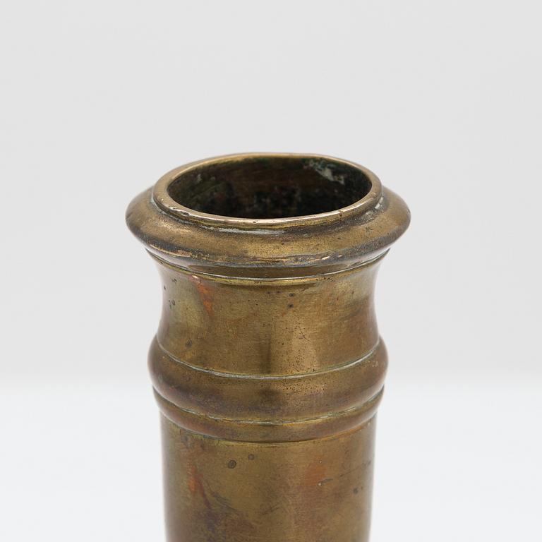 A 17th century candlestick, Spain.