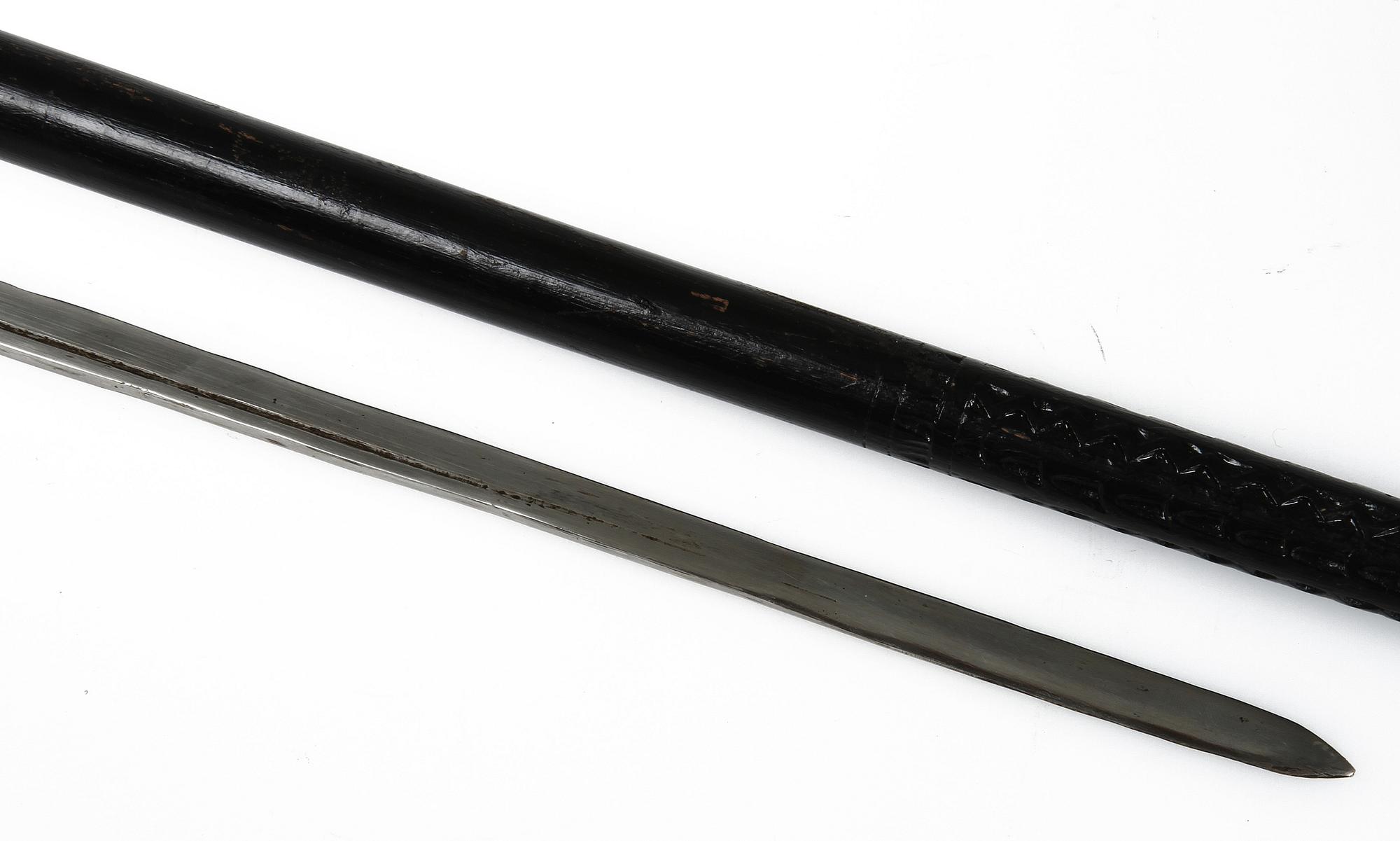 KÄPP/SVÄRD, trä, 1900-tal.