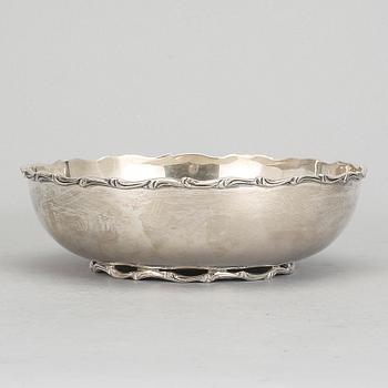 SKÅL, sterlingsilver, Mexiko, 1900-talets andra hälft. Vikt ca 636g.