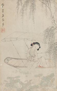 Follower of Fei Danxu (1801-1850), The Four Seasons, around 1900.