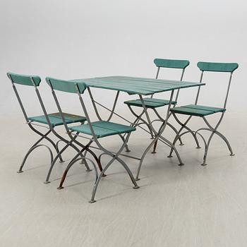 Trädgårdsgrupp, 5 delar, "Bryggeriserien", Grythyttan, 1900-talets andra hälft.