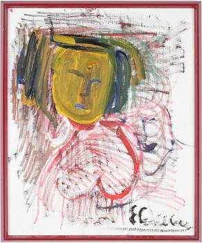 ERLAND CULLBERG, olja på duk, sign.