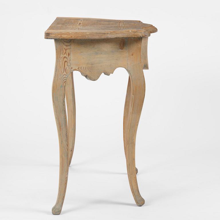 Konsolbord, Sverige, 1700-talets senare del, Rokoko.