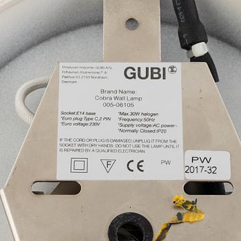 Greta M. Grossman, vägglampor, ett par, "Cobra Wall lamp", GUBI, 2000-tal.