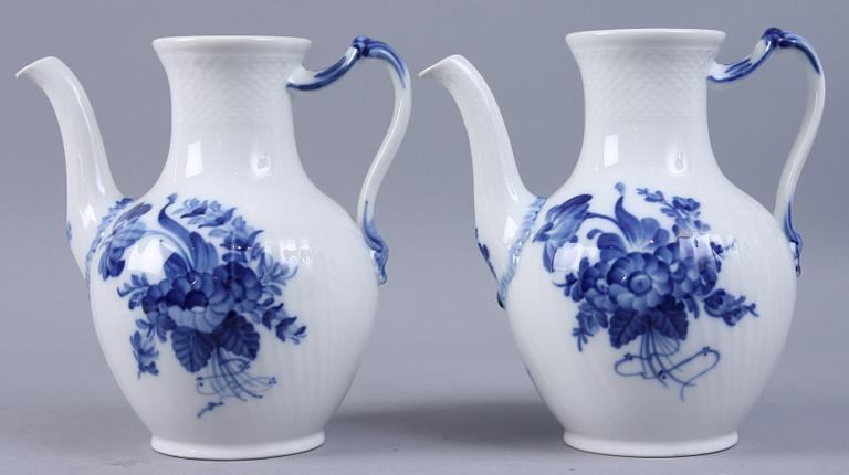 PARTI PORSLIN, 5 delar, Kongl Dansk, 1900-tal.