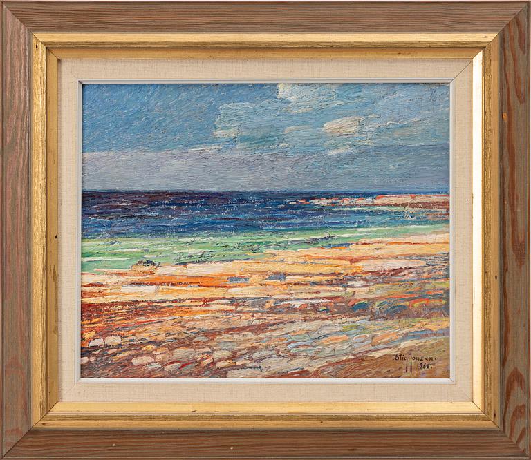 Stig Jonzon, "Stenpallar, Byxelkrok, Öland ".