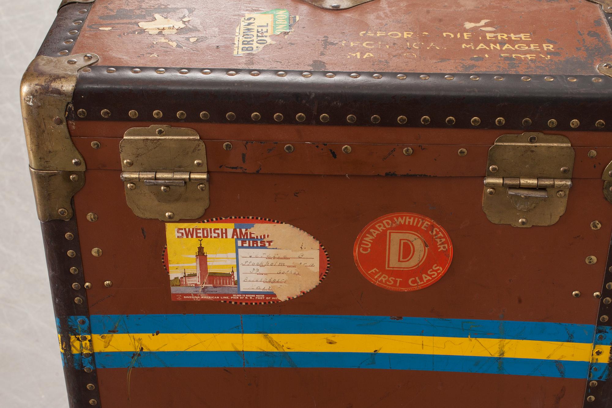 RESEKOFFERT, tidigt 1900-tal, Victor Luggage, England.