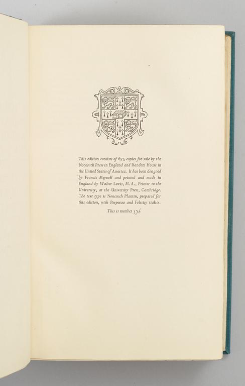 C.F. HULTENHEIMS BOKSAMLING CAMERA ANTIQUA.