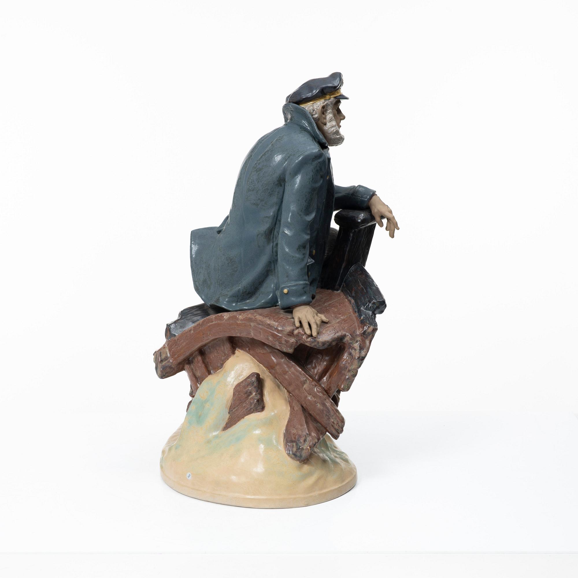 Salvador Furió, a 'Days of yore' figurine, Lladró, Spain, 1993-98.