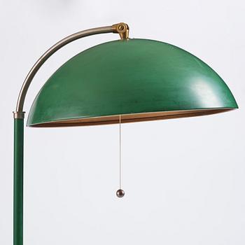 Harald Notini, a 'model 15084' floor lamp, Böhlmarks, Stockholm 1930s.