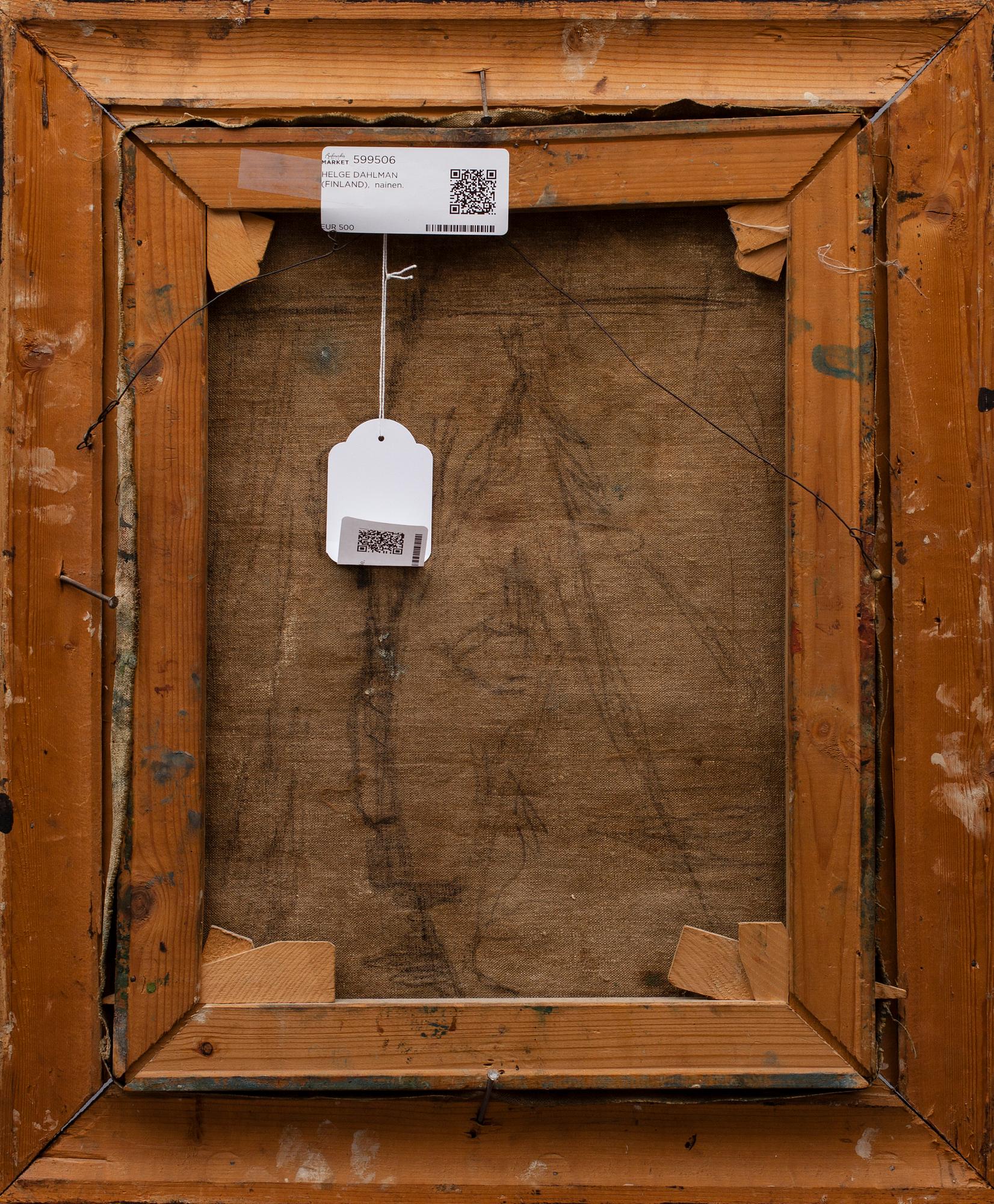 HELGE DAHLMAN, olja på duk, signerad och daterad -47.