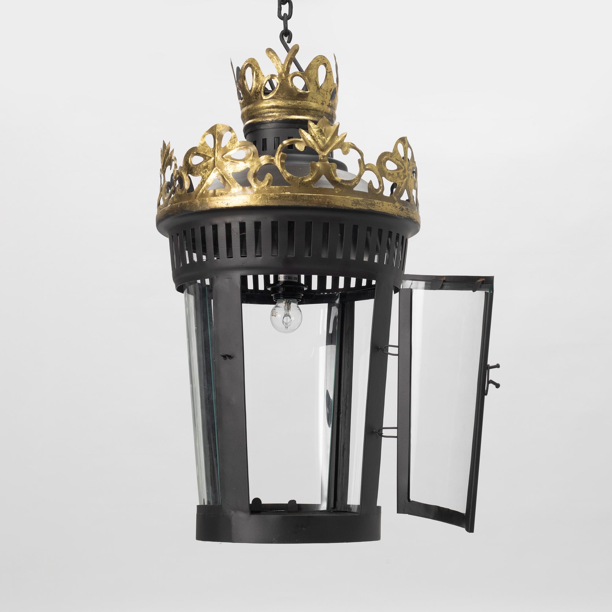 A ceiling lantern, 21st Century.