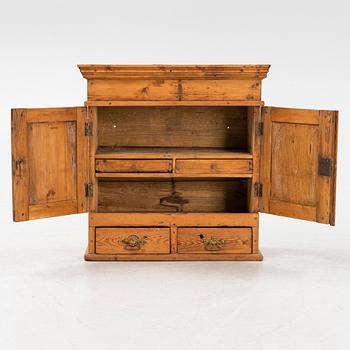 Wall cabinet, second half of the 1800s.