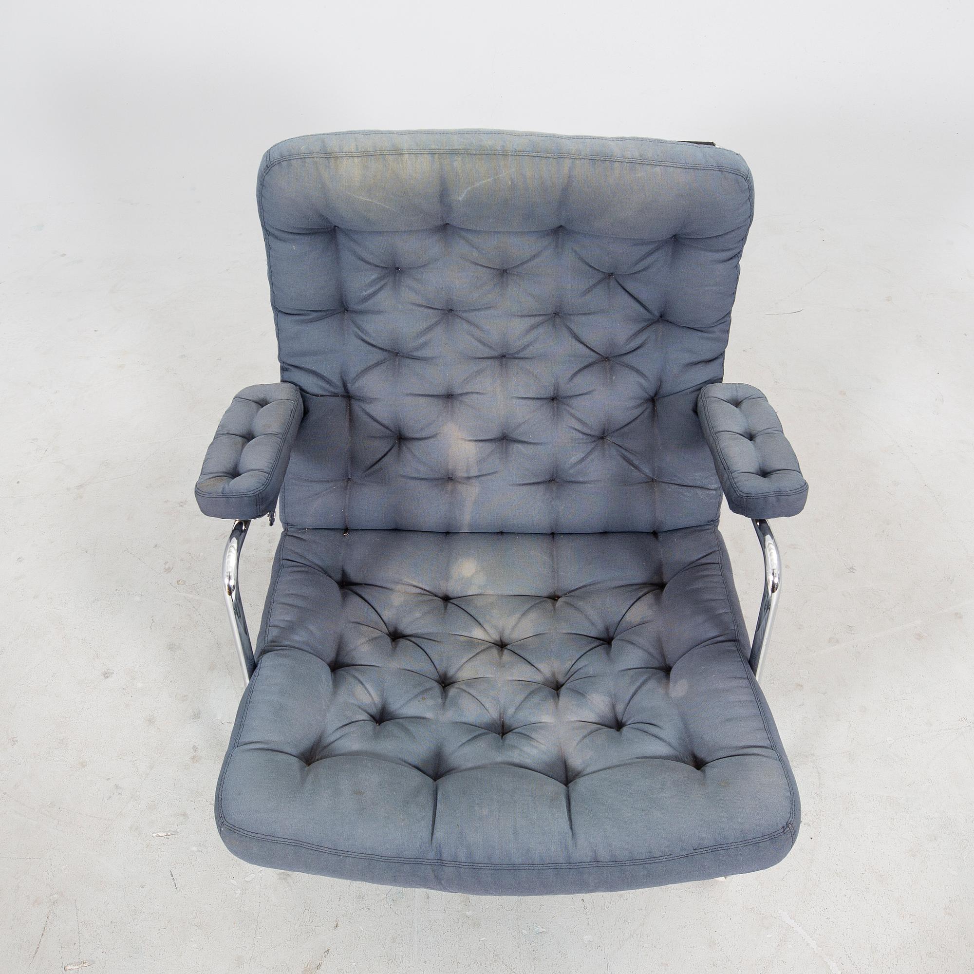 A Bruno Mathsson "Karin" easy chair for DUX alter part of the 20th century.